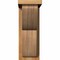 Ekena Millwork Crestline Rough Sawn Corbel w/Backplate, Western Red Cedar, 6"W x 12"D x 16"H COR06X12X16CRE01RWR - alternate 4